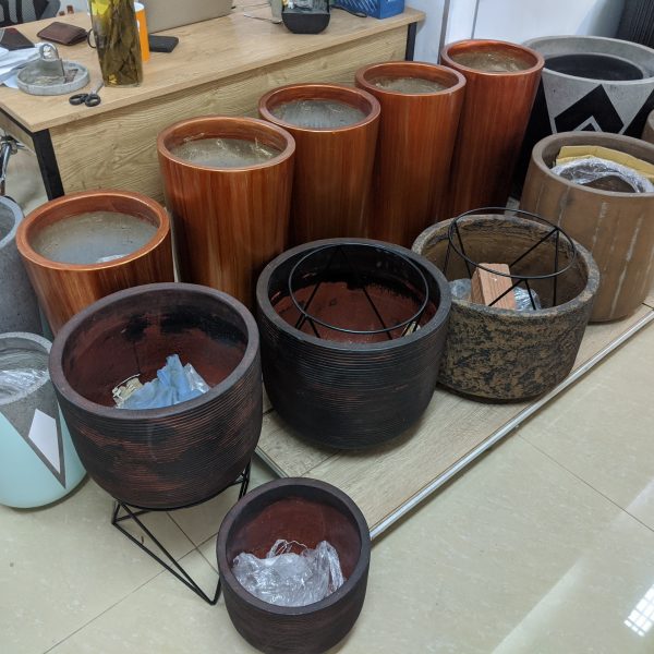 Chậu Xi Măng Fiber Giả Cổ