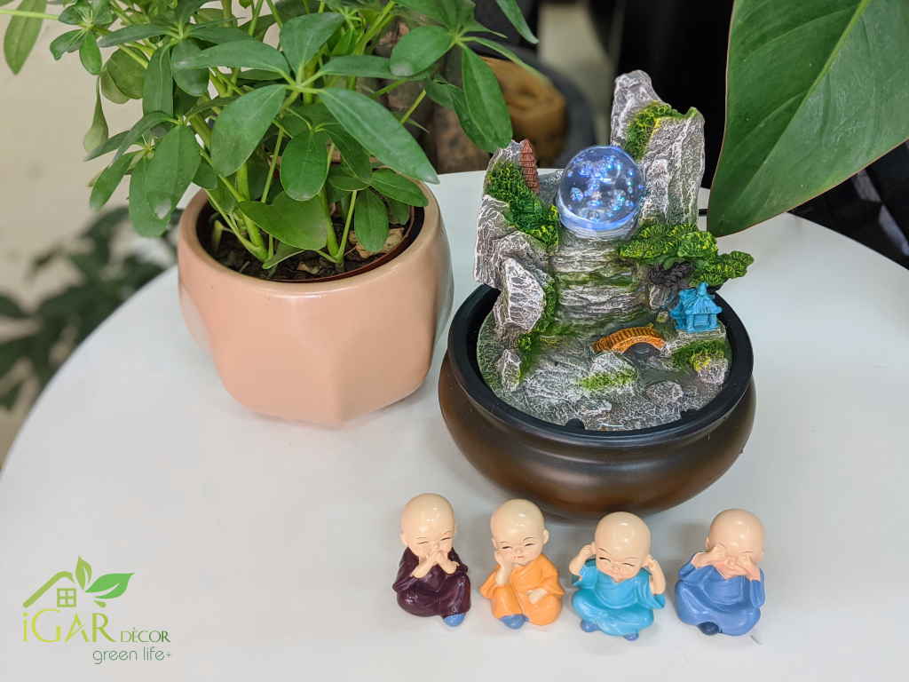 ĐÀI PHUN NƯỚC MINI ĐỂ BÀN - NGŨ HÀNH SƠN