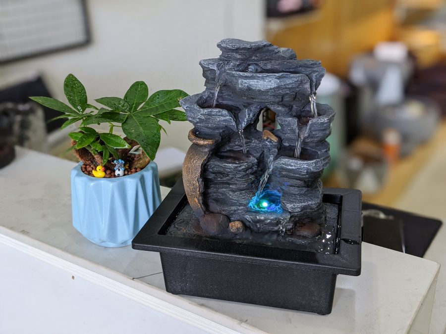 THÁC NƯỚC MINI ĐỂ BÀN – LU VỠ