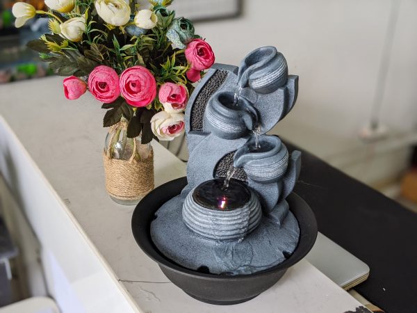 thác nước phong thủy mini để bàn