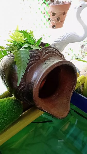 Chum lọc nước gốm bể cá tạo oxy, tiểu cảnh phong thủy - iGar Decor