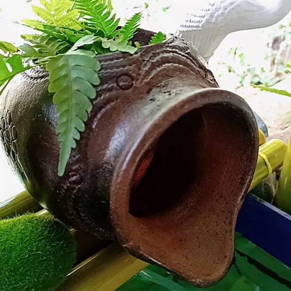 Chum lọc nước gốm bể cá tạo oxy, tiểu cảnh phong thủy - iGar Decor