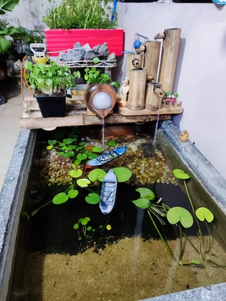 Chum lọc nước gốm bể cá tạo oxy, tiểu cảnh phong thủy - iGar Decor