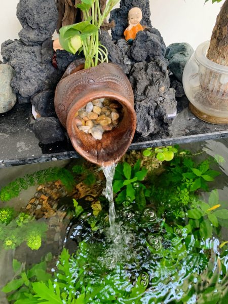 Chum lọc nước gốm bể cá tạo oxy, tiểu cảnh phong thủy - iGar Decor