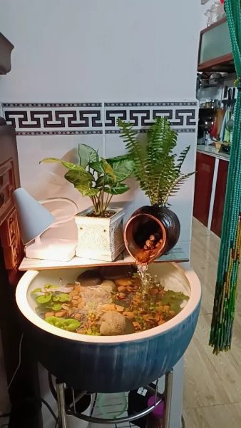 Chum lọc nước gốm bể cá tạo oxy, tiểu cảnh phong thủy - iGar Decor