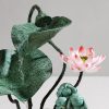 Thác nước phong thủy lá sen